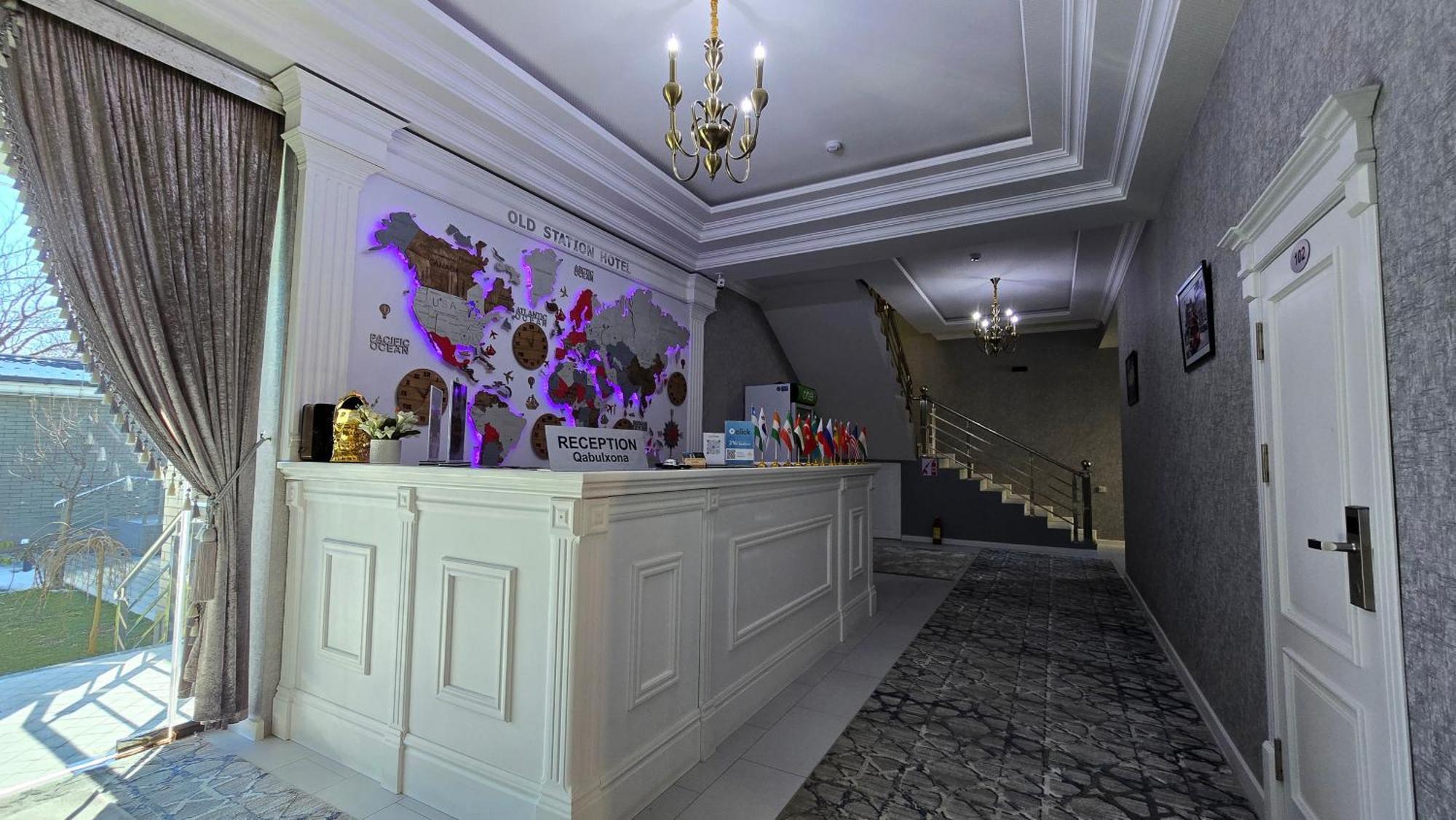 Old Station Hotel 撒马尔罕 外观 照片